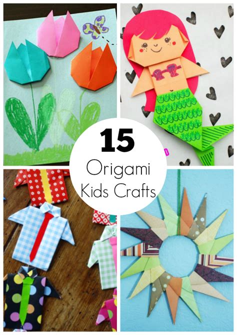 15 Origami Paper Crafts for Kids to Create | Make and Takes