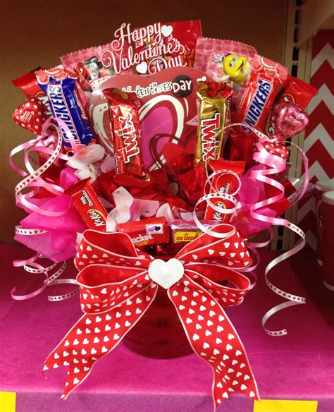 Valentine Candy Bouquet | Valentines candy bouquet