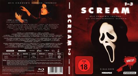 Scream-Trilogie DE Blu-Ray Cover - DVDcover.Com