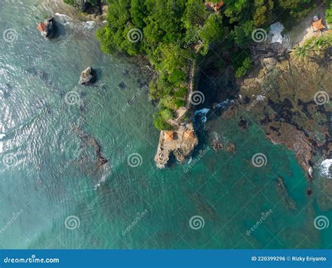 Karang Bolong Beach Banten Indonesia Stock Photo - Image of banten, river: 220399296