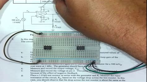 Op Amp Breadboard Circuit