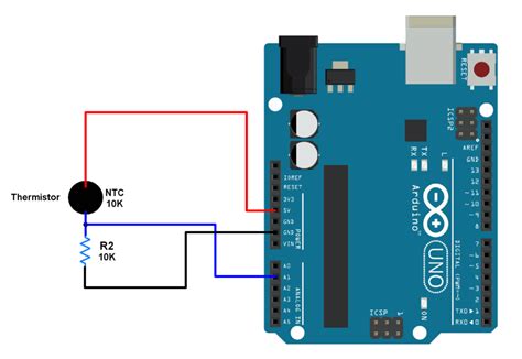 Tutorial Arduino Sensor NTC Thermistor 10K | Fans Electronics