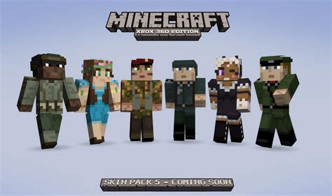 Minecraft Releases Skin Pack 5