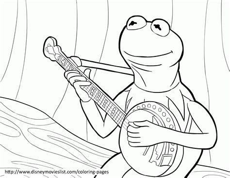 Kermit The Baby Frog Coloring Pages Coloring Pages