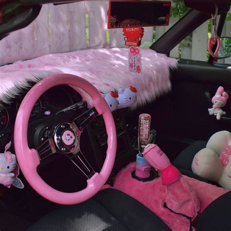 🎀Hello Kitty car interior💗 | Pink hello kitty, Hello kitty, Hello kitty car