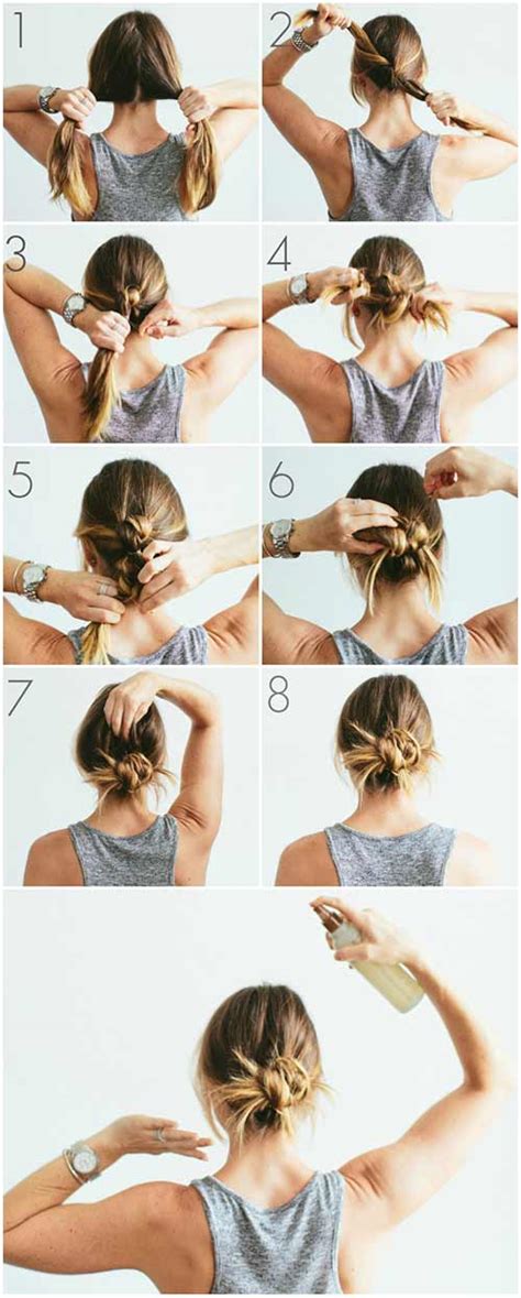 22 Stunningly Easy DIY Messy Buns