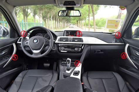 Bmw F30 Interior Carbon Fiber F32 F33 F36 Fit LHD Only 8 pcs