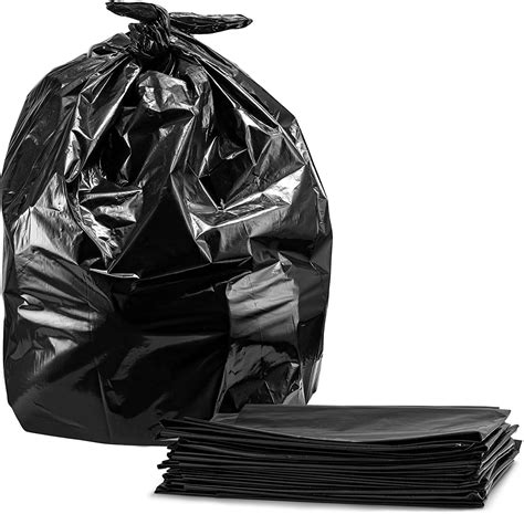 Trash Bags, (100 Count) Large Black Heavy Duty Garbage Bags | Walmart Canada