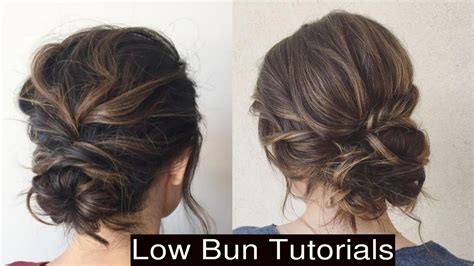 17+ Beautiful Messy Bun Hairstyle Medium Hair