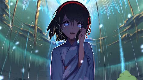 Crying Anime Wallpapers on WallpaperDog