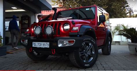 Mahindra Thar Modified For Wrangler-Like Look By Azad 4x4