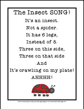 The Best of Teacher Entrepreneurs: FREE SCIENCE LESSON - “Insect Song”