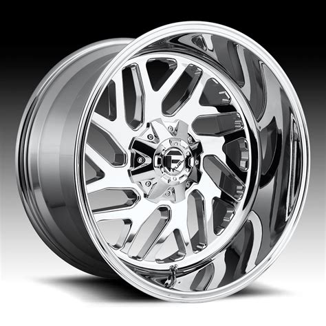 Fuel Triton D609 Chrome Custom Wheels Rims - Fuel - 1PC - Custom Wheels Express