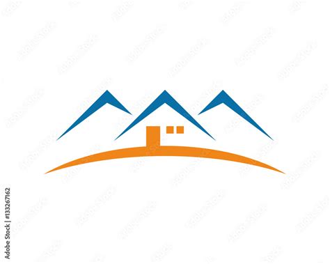 roof house silhouette Stock Vector | Adobe Stock