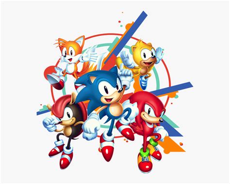 Sonic Mania Plus Artwork - Sonic Mania Plus Characters, HD Png Download , Transparent Png Image ...