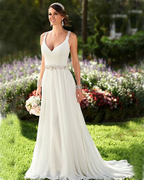 Wedding Summer Dresses The ultimate guide | goldweddingdress3