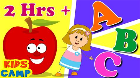 ABC SONG | A For Apple + More Sing Along Kids & Baby Songs by @kidscamp - YouTube