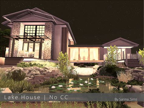 The Sims Resource - Lake House - No CC