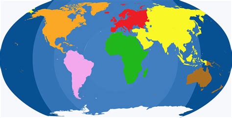 World Map Continents