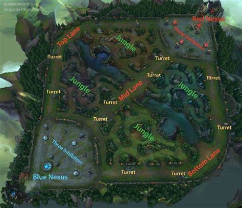 League Of Legends Map - Map Of The World