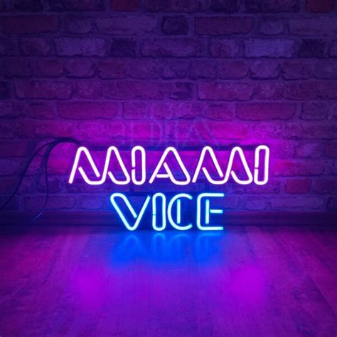 MIAMI VICE Neon LED Classic - Fabryka Neonów