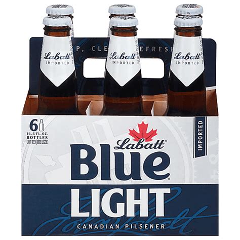 Labatt Blue Light Canadian Pilsner Beer 6 11.5 Fl Oz Bottles | Beer | Breens Market