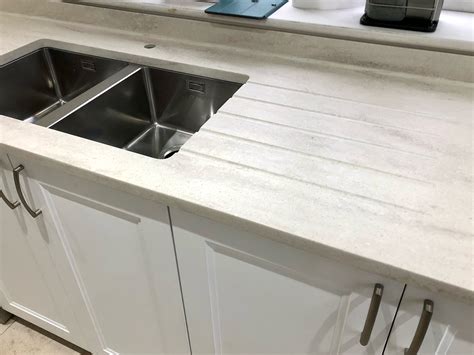 Corian Worktop Finishing - Adrian Core Kitchens Cornwall