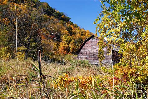 Old Barn in Autumn Photograph by Larry Ricker | Fine Art America