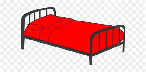 Bed Cartoon Clip Art Dromgbg Top - Clip Art Red Bed - Free Transparent PNG Clipart Images Download