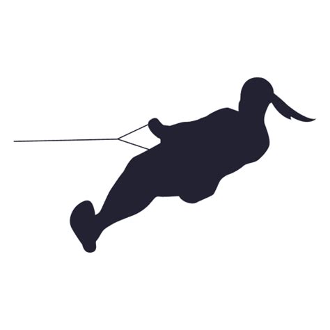 Water Skier Silhouette at GetDrawings | Free download