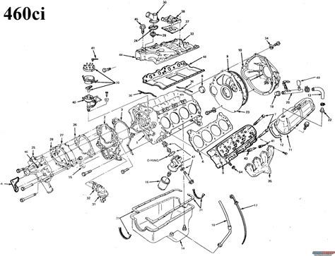 ford 460 engine diagram - One Logic