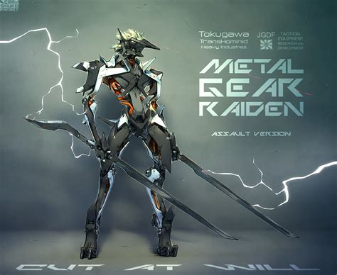 ArtStation - Metal Gear Raiden