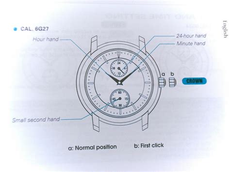 SEIKO Analogue Quartz Watch Manual Instructions Booklets Cal.6G34 6G27