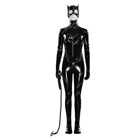 Batman Returns-DC Catwoman -Selina Kyle Halloween Carnival Suit Cospla ...