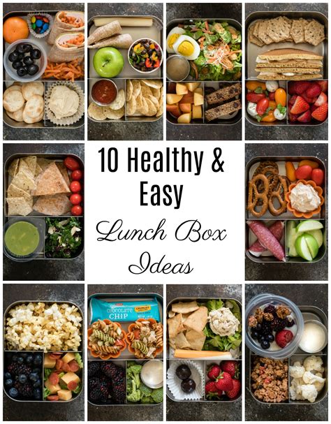 10 Healthy Lunch Box Ideas