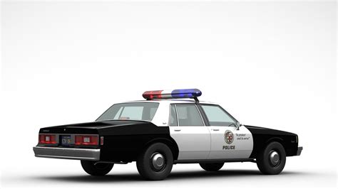 Chevrolet Impala Police 3D model | CGTrader