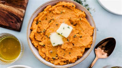 Mashed Sweet Potatoes Recipe