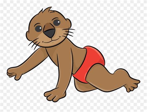 Download High Quality otter clipart swimming Transparent PNG Images - Art Prim clip arts 2019