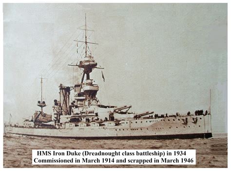 WW2 - The Second World War: HMS Iron Duke, a dreadnought battleship