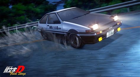 Initial D Ae86 Drifting