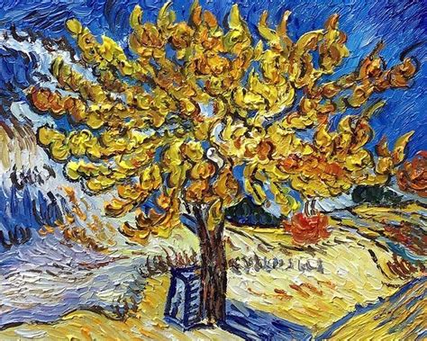 van gogh mulberry tree painting - Marylynn Gillette