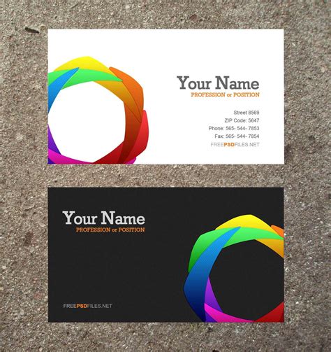 17 Business Cards Templates Free Downloads Images – Free in Blank Business Card Template ...