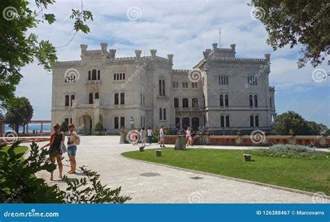 Miramare Gardens in Trieste, Italy Editorial Photography - Image of ...