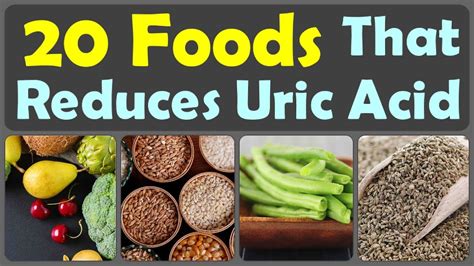 20 Foods That Reduces Uric Acid Levels and How to Cure Uric Acid Permanently - YouTube