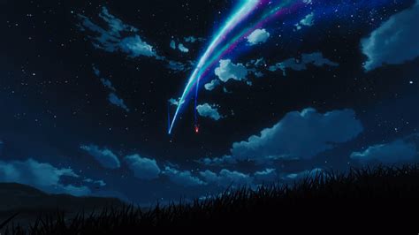 Anime Your Name. Kimi No Na Wa. Comet Wallpaper | Kimi no na wa ...