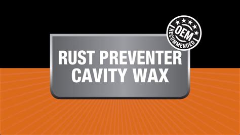 Why SEM Rust Preventer Cavity Wax? - YouTube