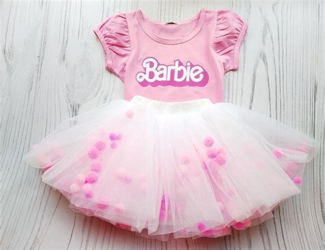 Tutu Outfit With Pom Pom Skirt Light Pink Tutu Dress Pink - Etsy | Pink tutu dress, Tutu outfits ...