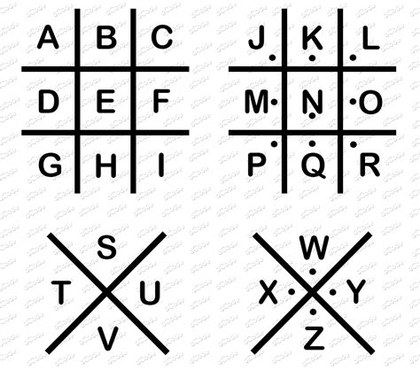 Pigpen Cipher Decoder - Masonic Alphabet - Online Pig Pen Translator