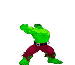 Cartoon Hulk Transformation Gif