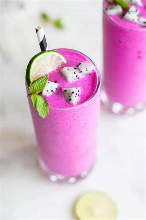 Dragon Fruit Smoothie - Sunkissed Kitchen